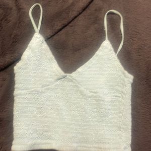 Me to We, light blue crop top